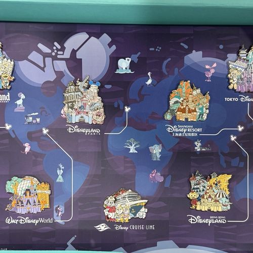 170355 | D23 - Gold Member Parks Around the World Set - 2022 - 7