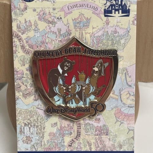 48848 | WDW - 50th Anniversary Attraction Crests - 2021 - Country
