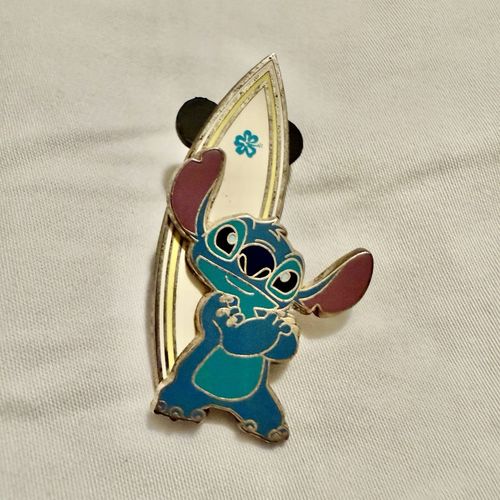 99164 | DLR/WDW - Stitch with Surfboard - 2007 | My Pin Central